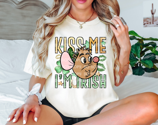 Kiss Me I'm Irish DTF Transfer