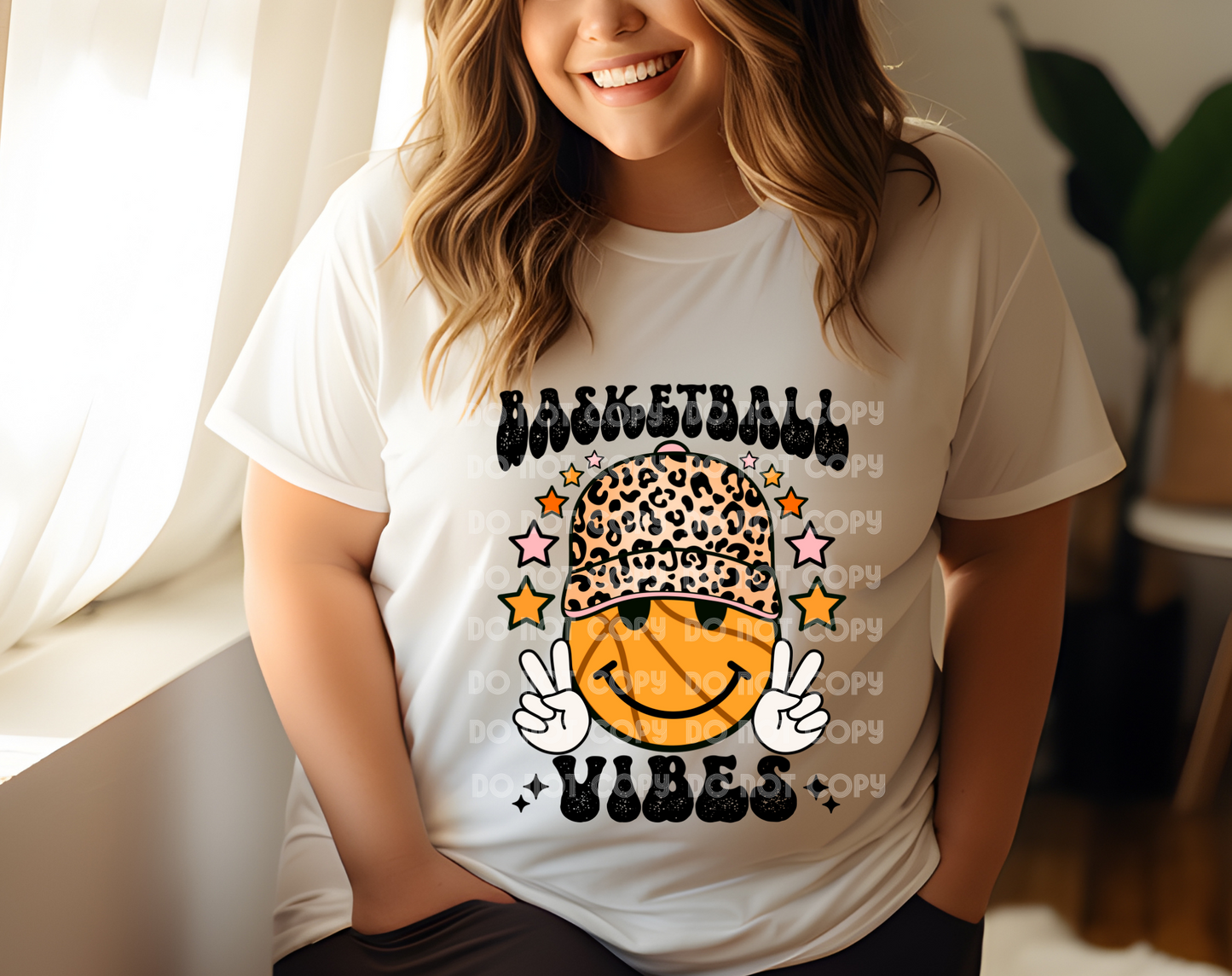 Basketball Vibes Hat DTF Transfer