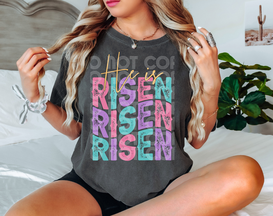 He Is Risen DTF Transfer