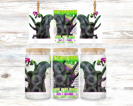 The Colony Was A Warning They Didn't Listen Xeno 16 OZ UV Dtf Wrap