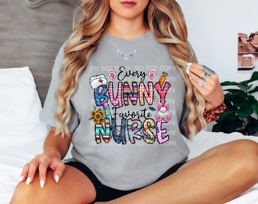 Every Bunny Favorite Nurse DTF Transfer