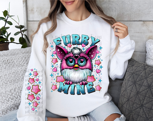 Furby Mine DTF Transfer (Sleeve must be purchased separately)