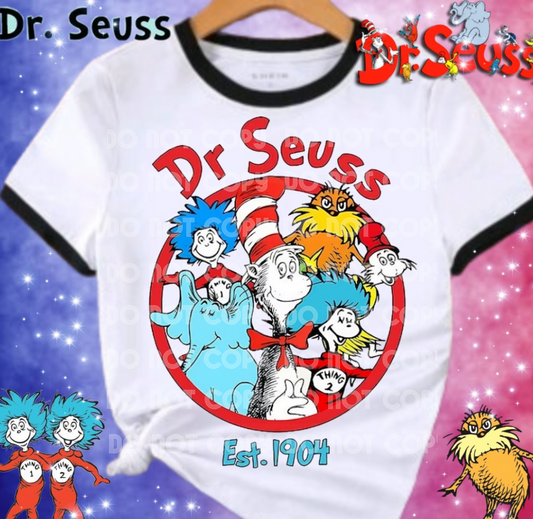 Dr. Seuss DTF Transfer