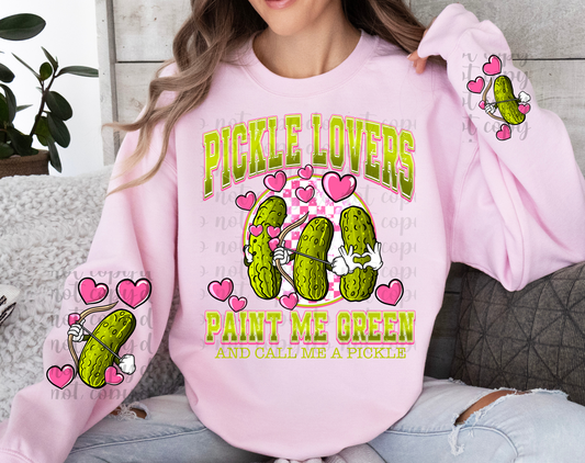 Pickle Lover DTF Transfer (Sleeve must be purchased separately)