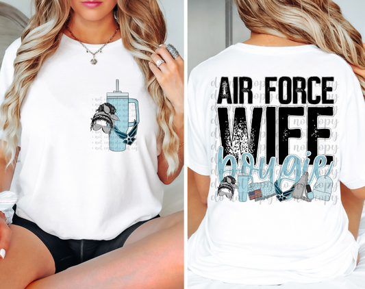 Air Force Wife DTF Transfer