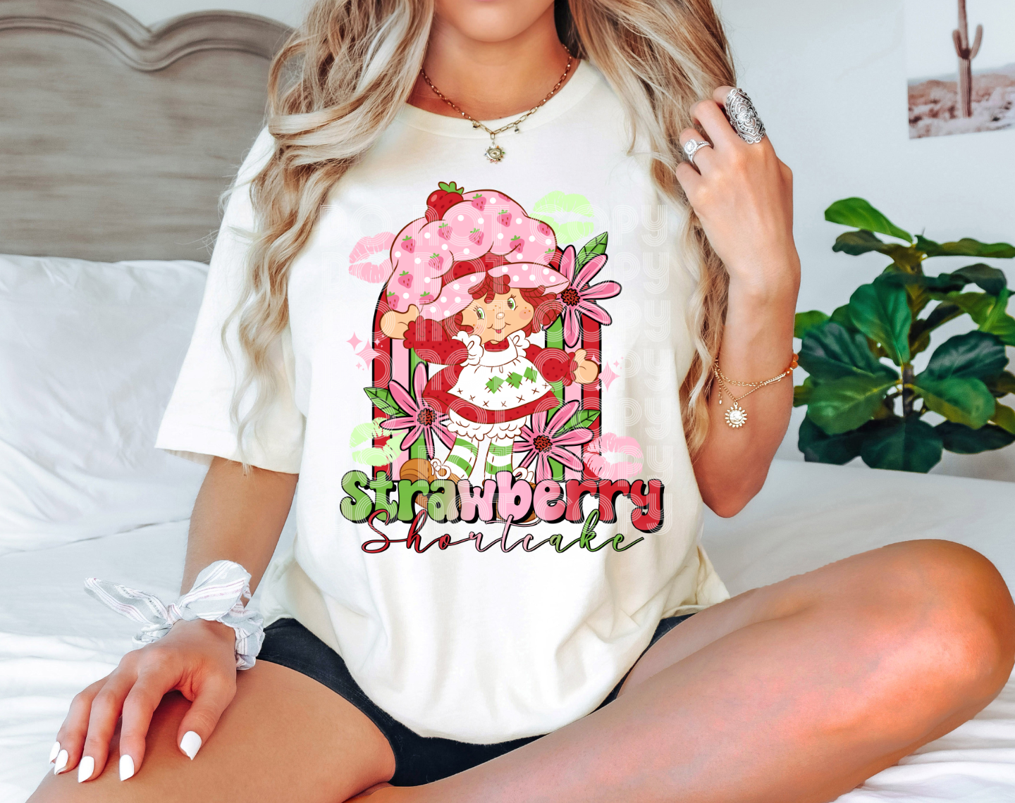 Strawberry Shortcake DTF Transfer