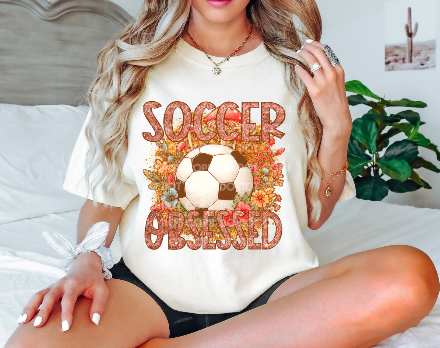 Soccer Obsessed DTF Transfer