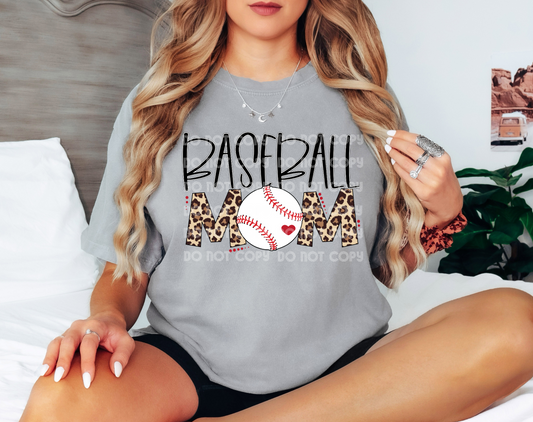 Baseball Mom DTF Transfer