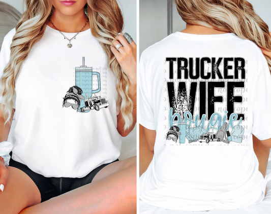 Trucker Wife DTF Transfer