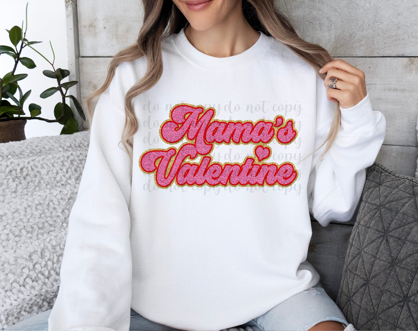 Mama's Valentines DTF Transfer