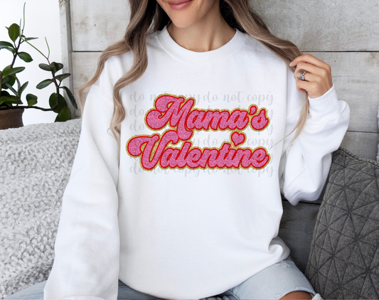 Mama's Valentines DTF Transfer