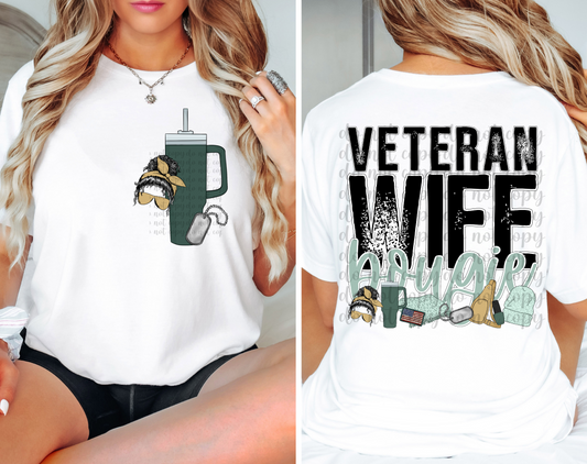 Veteran Wife DTF Transfer