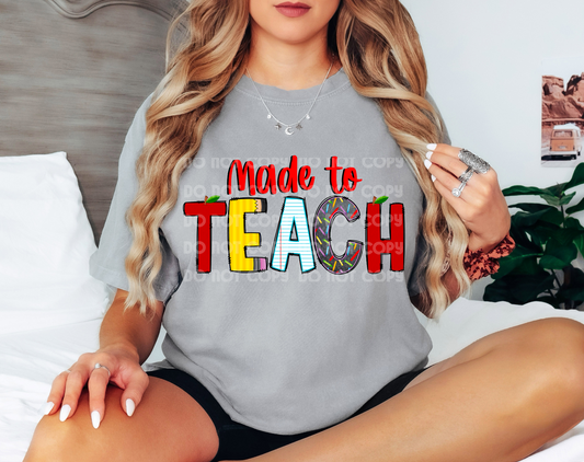 Made To Teach DTF Transfer