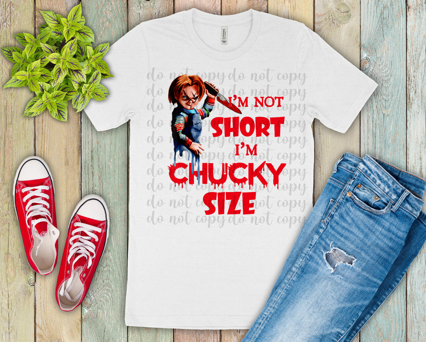 Chucky Size DTF Transfer