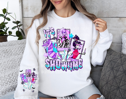 It's Showtime Beetle Juice Tarot DTF Transfer (Sleeve must be purchased separately)