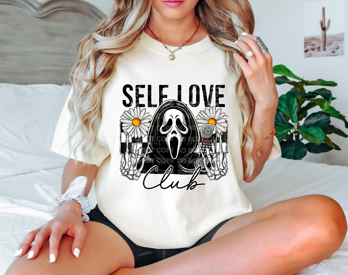 Self Love Club DTF Transfer (Pocket must be purchased separately)