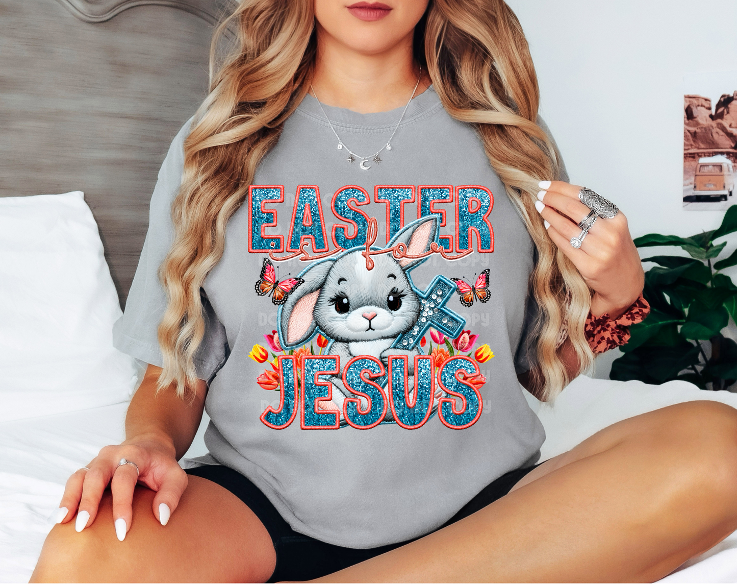 Easter Is For Jesus DTF Transfer