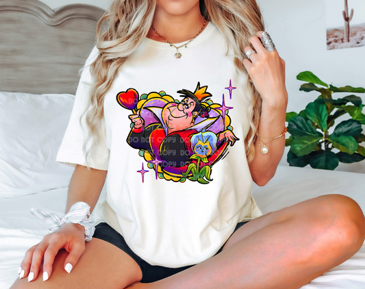 Rabbit Hole Queen DTF Transfer
