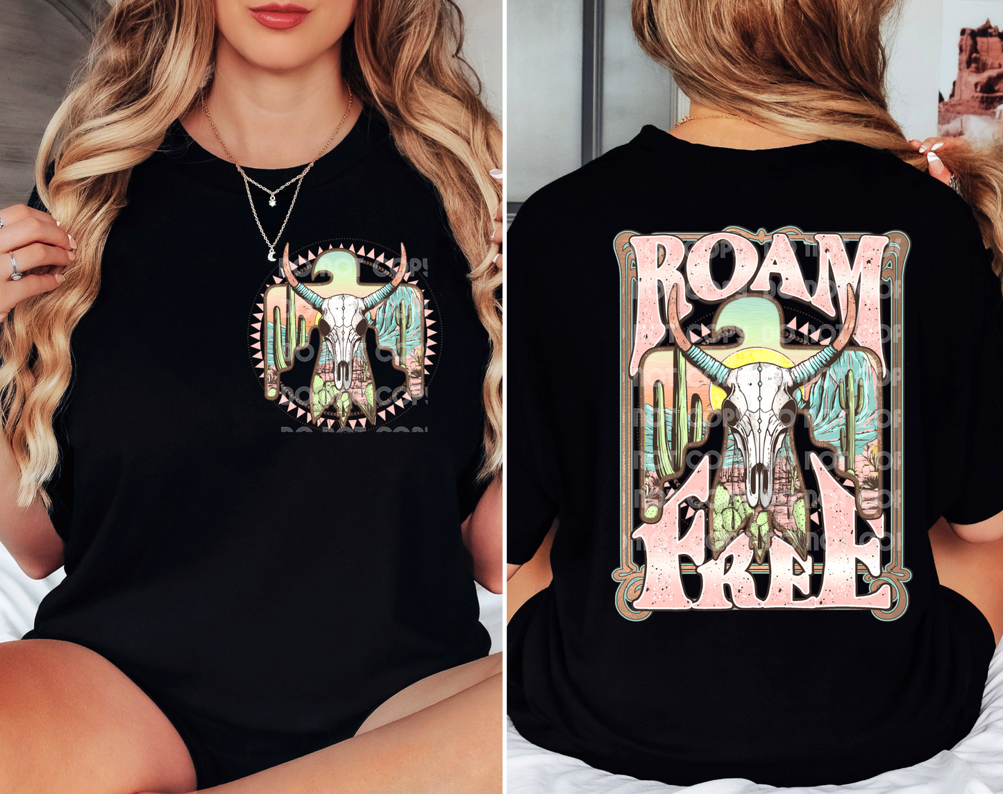 Roam Free DTF Transfer (Pocket must be purchased separately)