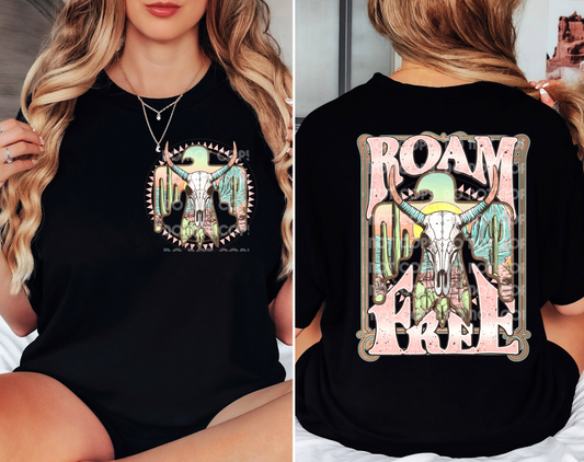 Roam Free DTF Transfer (Pocket must be purchased separately)