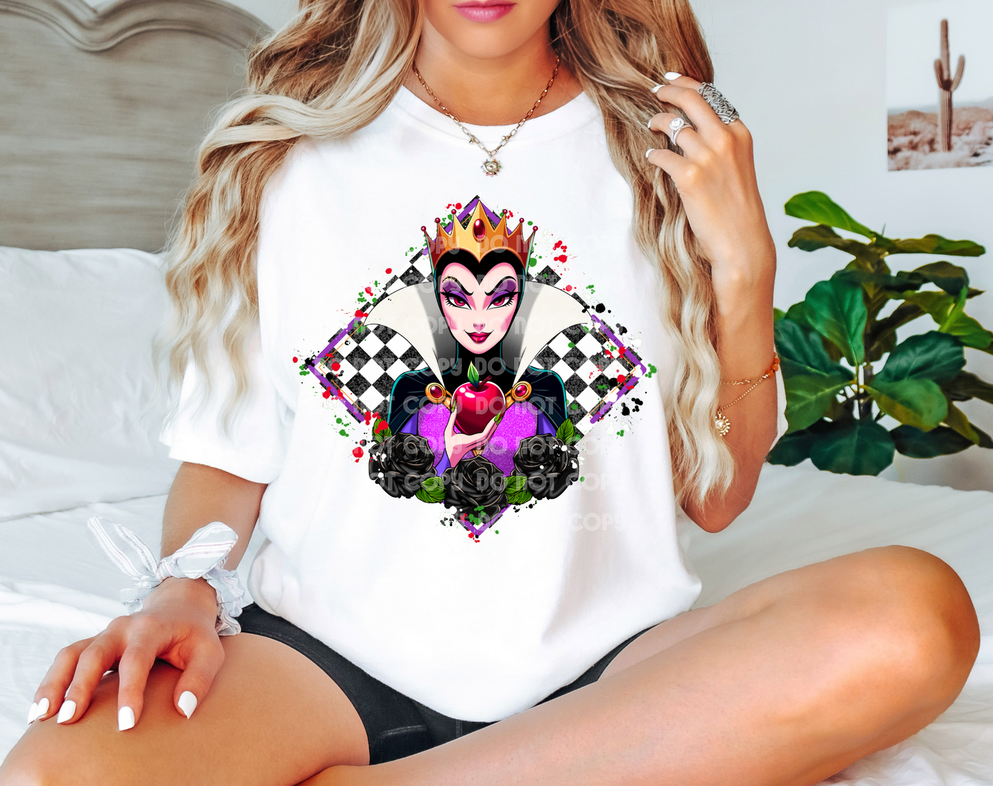 Evil Queen DTF Transfer