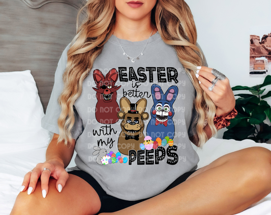 Easter Is Better With My Peeps Five Nights at Freddy's DTF Transfer