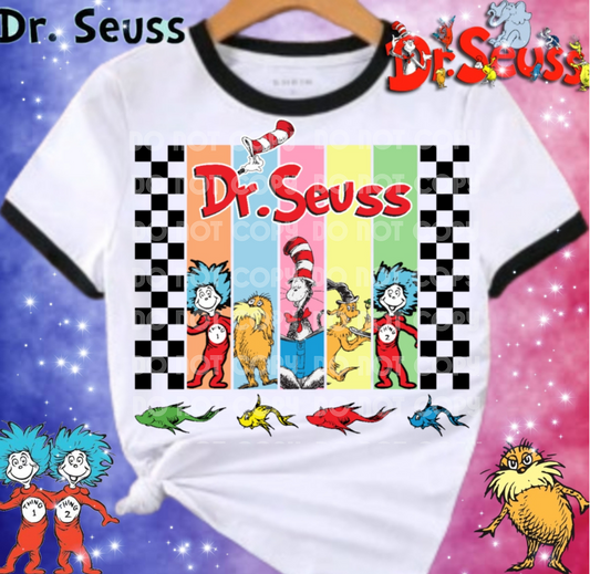 Dr. Seuss DTF Transfer