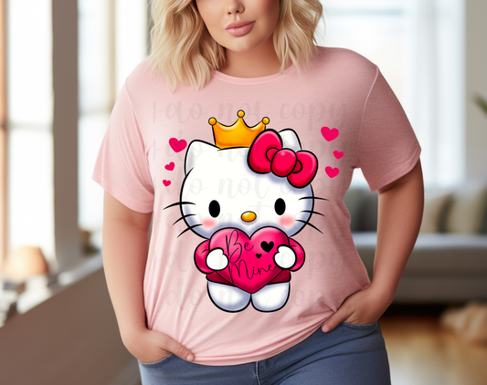 Hello Kitty Be Mine DTF Transfer