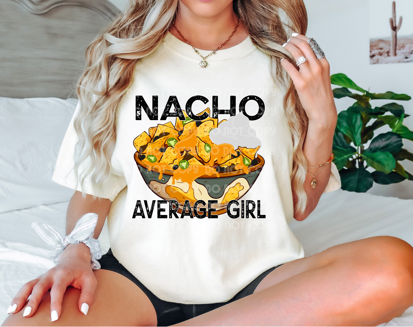 Nacho Average Girl DTF Transfer