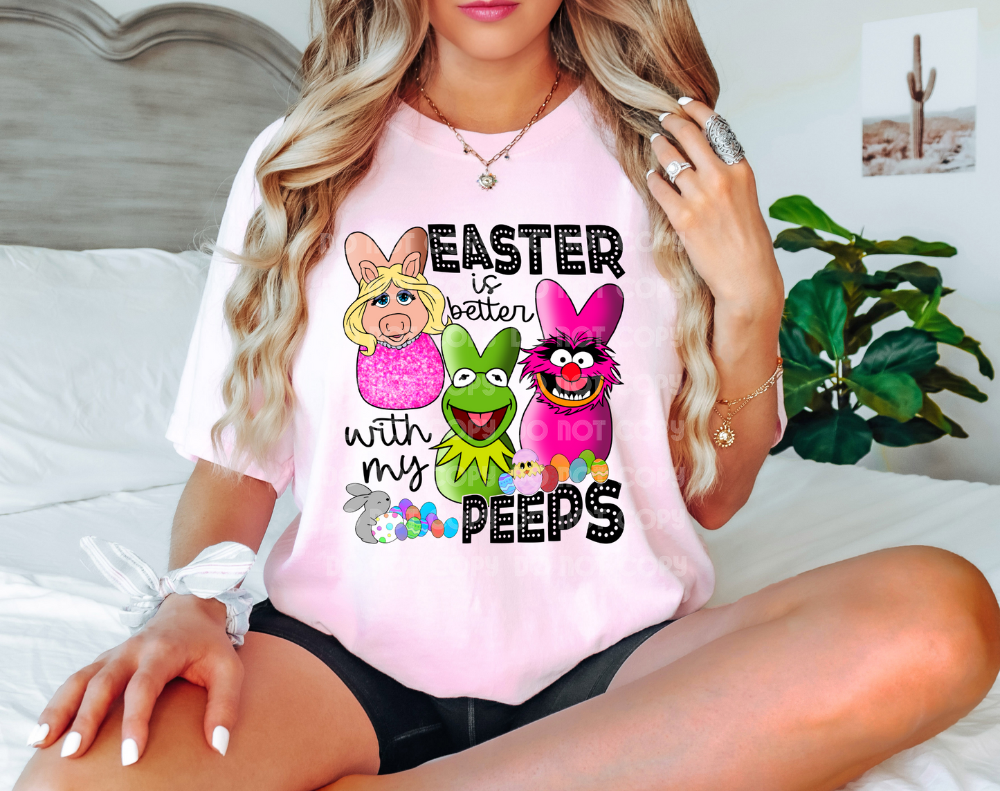 Easter Is Better With My Peeps Muppets DTF Transfer