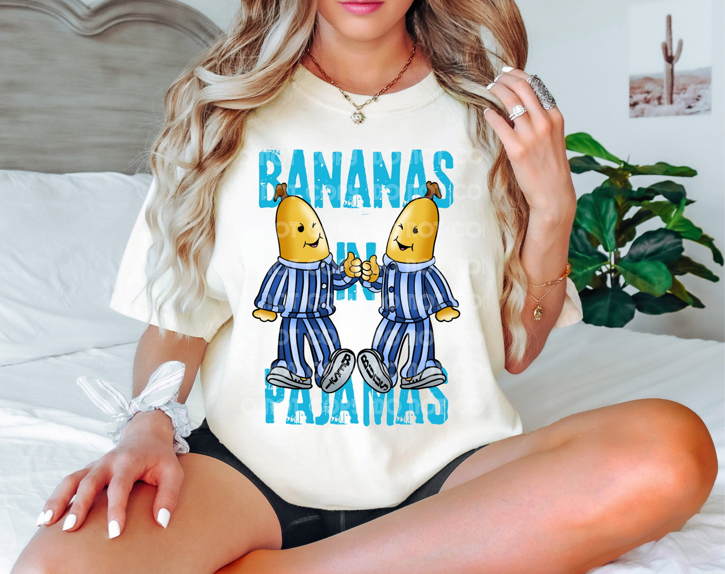 Bananas In Pajamas DTF Transfer (Sleeve must be purchased separately)