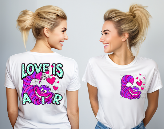 Love Is In The Air DTF Transfer (Pocket must be purchased separately)