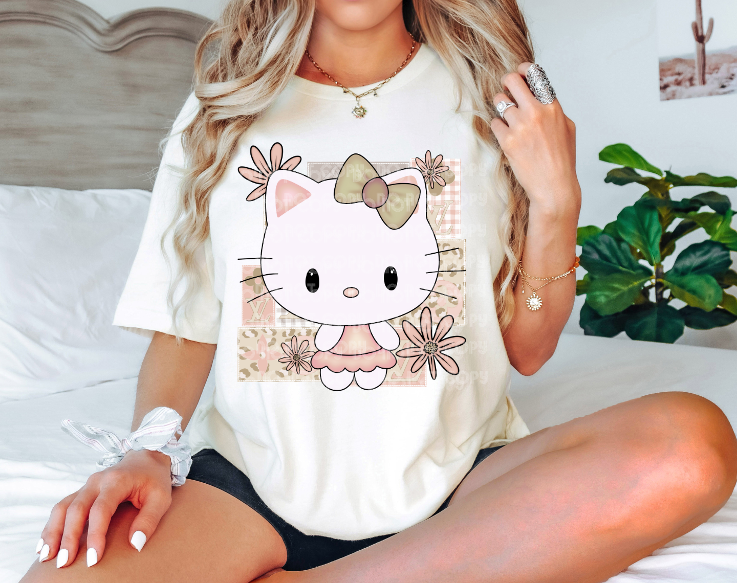 LV Hello Kitty DTF Transfer