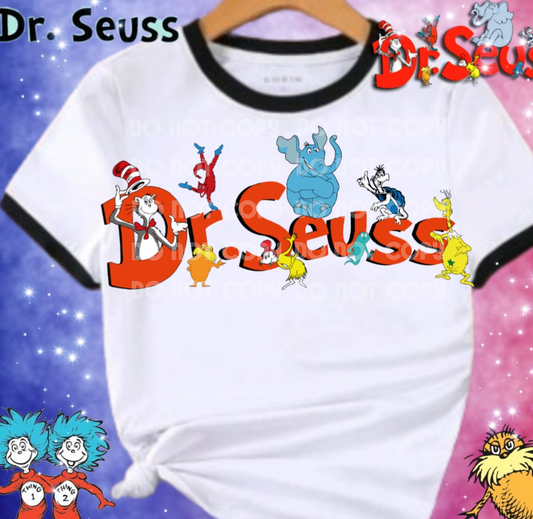 Dr. Seuss DTF Transfer