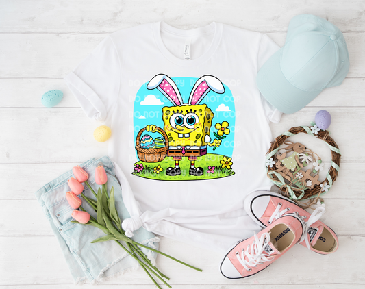 SpongeBob Easter DTF Transfer