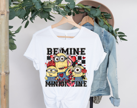 Be Mine Minion-Tine DTF Transfer