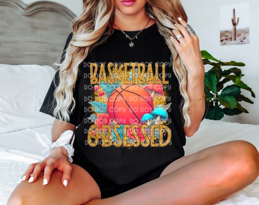 Basketball Obsessed DTF Transfer