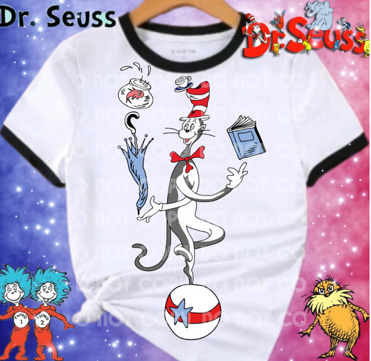 Dr. Seuss DTF Transfer