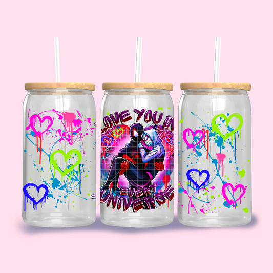 Love You In Every Universe 16 OZ UV Dtf Wrap