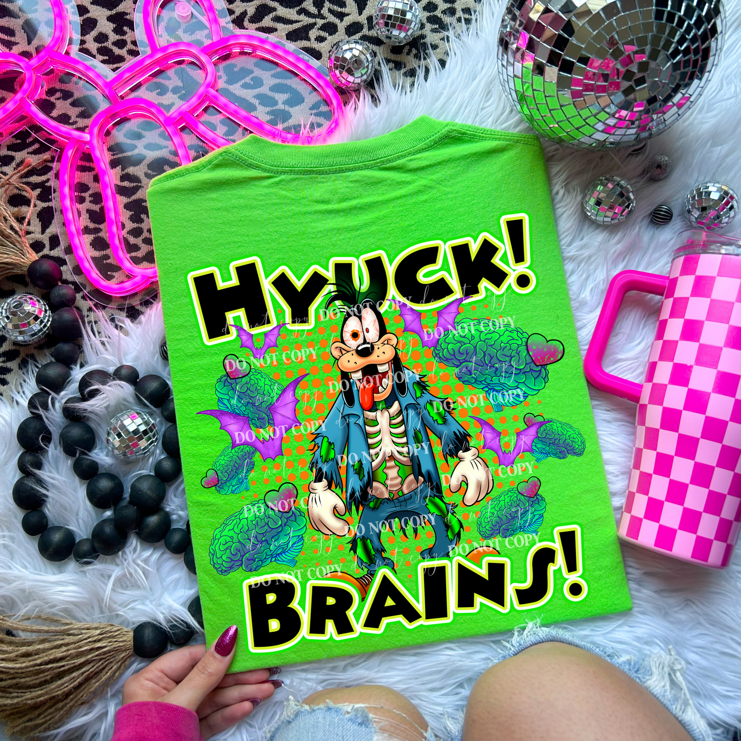 Hyuck Brains! Dots DTF Transfer