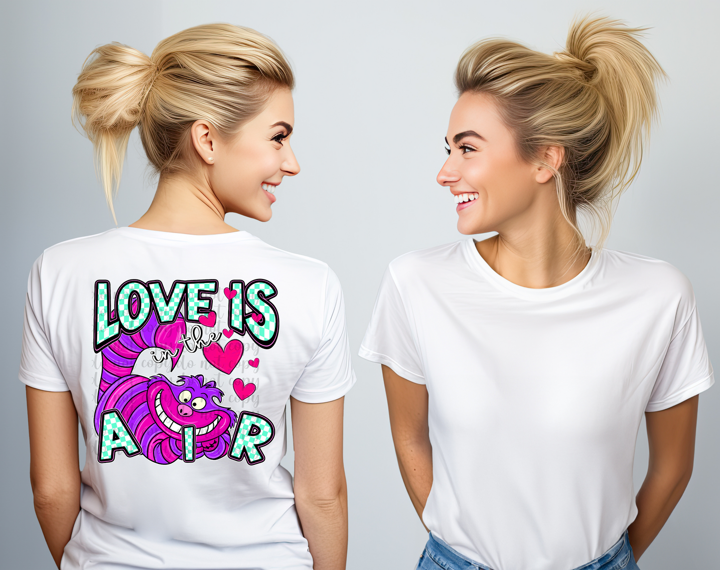 Love Is In The Air DTF Transfer (Pocket must be purchased separately)