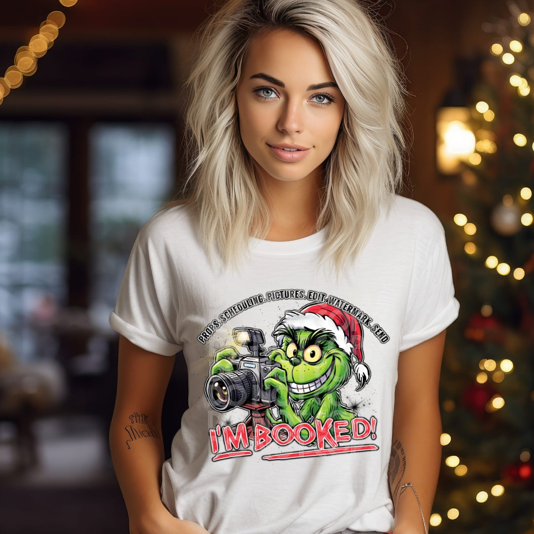 Photographer Grinch DTF Transfer