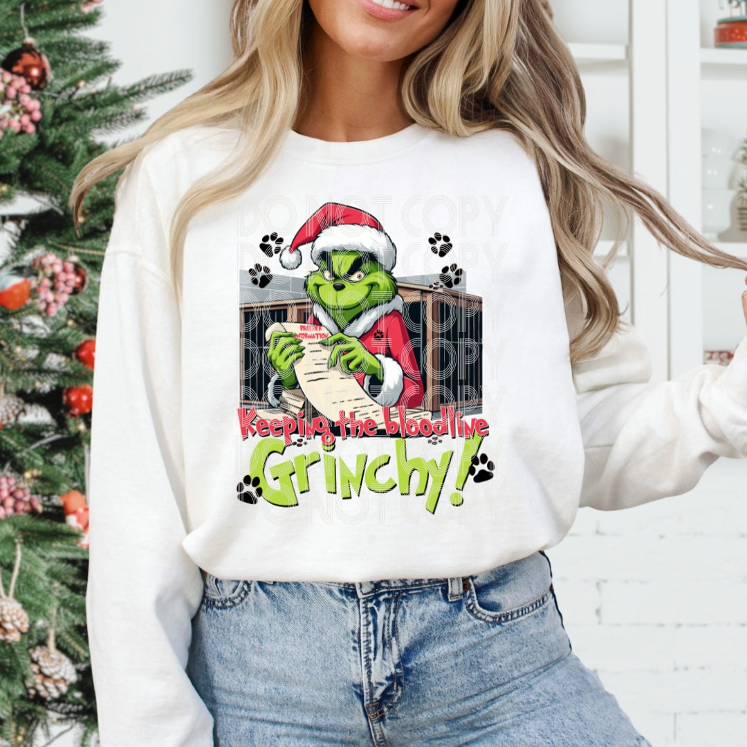 Dog Breeder Grinch DTF Transfer