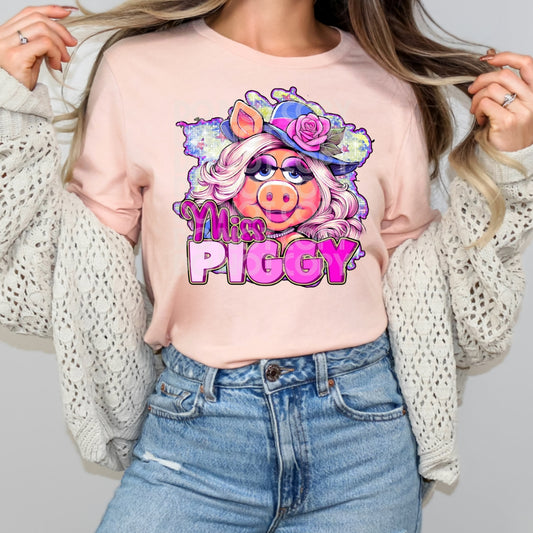 Miss Piggy DTF Transfer