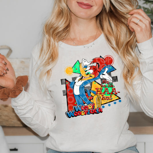 Woody Woodpecker DTF Transfer