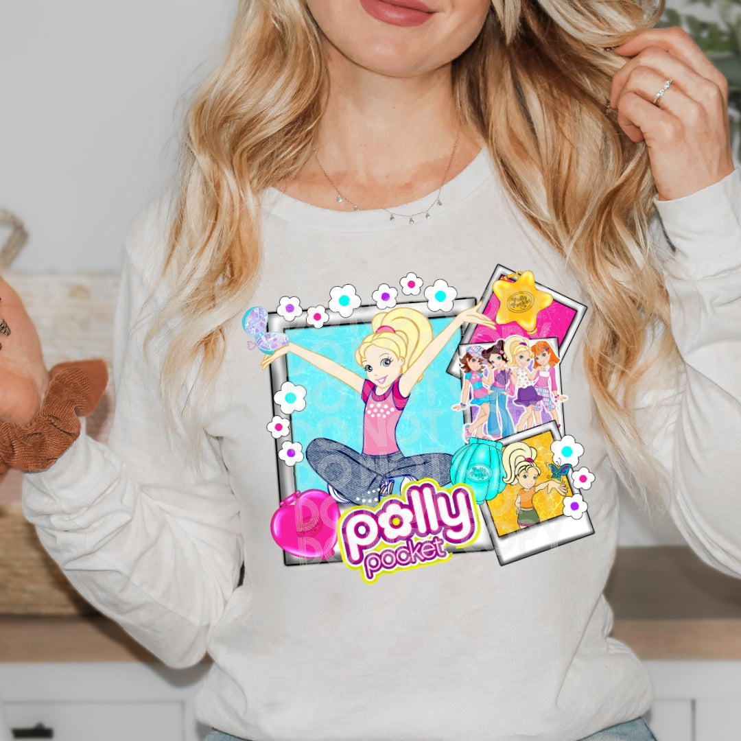 Polly Pocket DTF Transfer