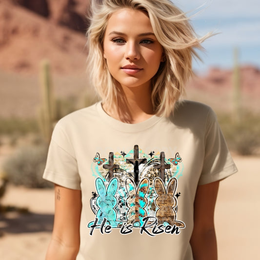 He Is Risen DTF Transfer