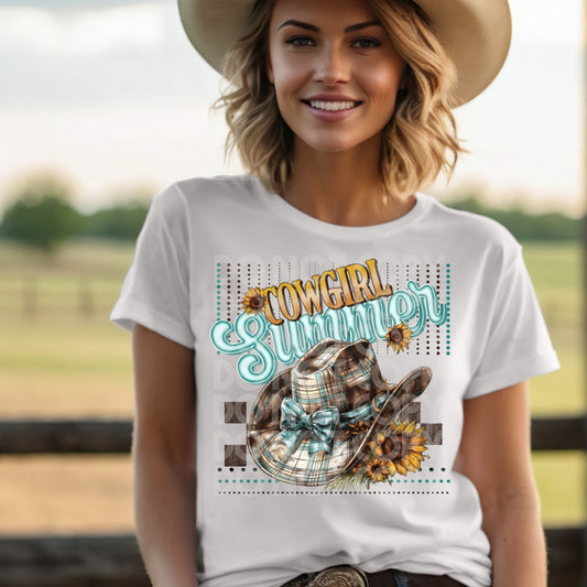 Cowgirl Summer DTF Transfer