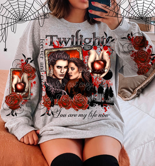 Twilight Forever And Ever DTF Transfer (Sleeve must be purchased separately)