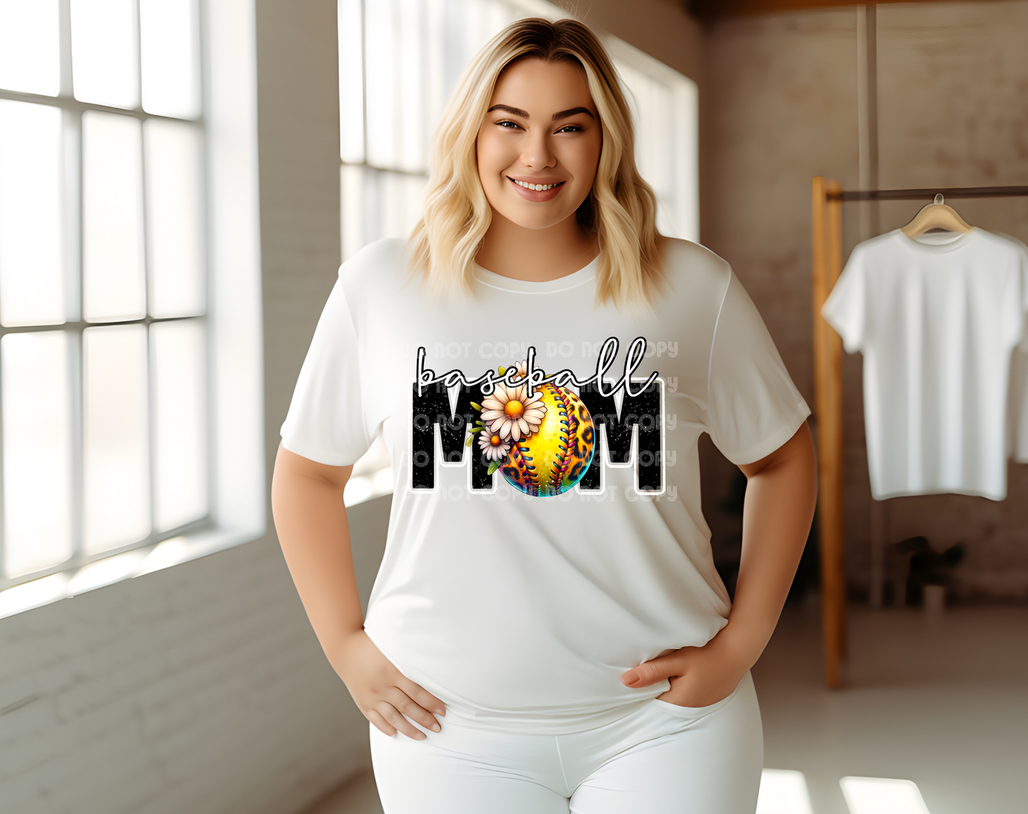 Baseball Mom DTF Transfer